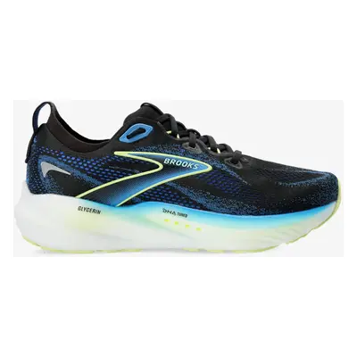 Běžecké boty pánské Brooks Glycerin - black/cobalt/neo yellow