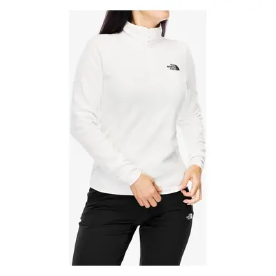 Fleece mikina dámská The North Face Glacier 1/4 Zip - white dune