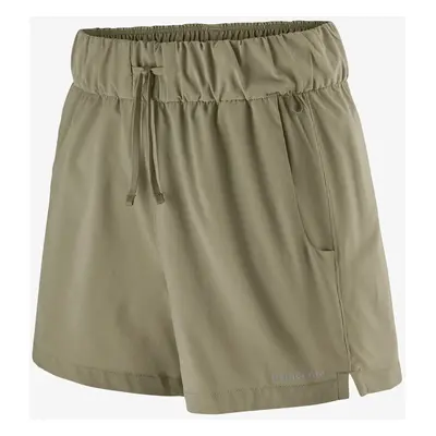 Běžecké kraťasy dámské Patagonia Terrebonne Shorts - river rock green