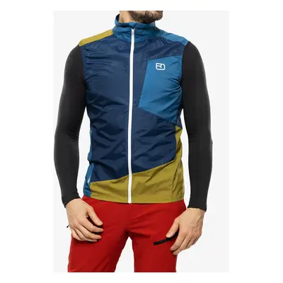 Pánská vesta Ortovox Windbreaker Vest - petrol blue