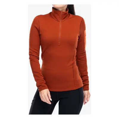 Dámská funkční mikina Arcteryx Kyanite Baselayer Zip Neck - sequoia/solaris