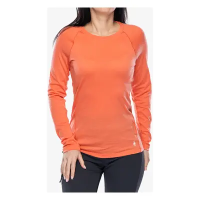 Dámská funkční mikina Smartwool Classic All-Season Merino Base Layer Long Sleeve - coral reef