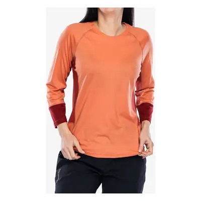 Dámské cyklistické triko Smartwool Mountain Bike 3/4 Sleeve Jersey - terracotta