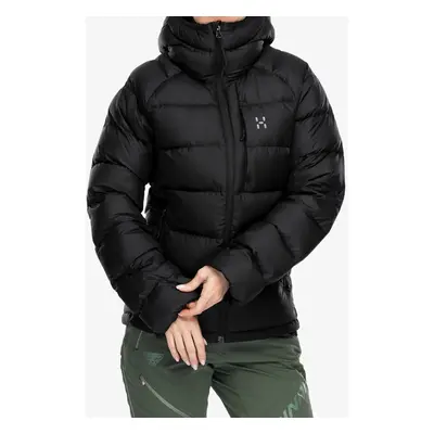 Dámská péřová bunda Haglofs Rosson Down Hood - true black