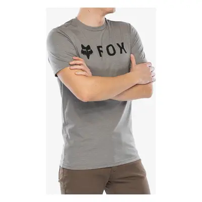 Bavlněné tričko Fox Absolute SS Prem Tee - heather graphite