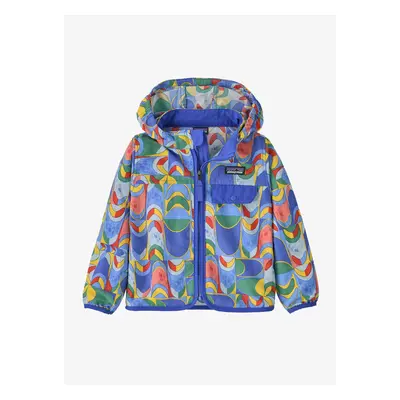 Dětská bunda Patagonia Baby Baggies Jacket - swallowtail geo/eddy blue