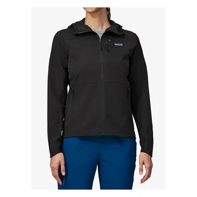 Dámská bunda Patagonia R1 CrossStrata Hoody - black