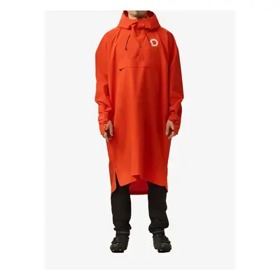 Pončo Fjallraven Hoja Rain Fox Poncho - flame orange