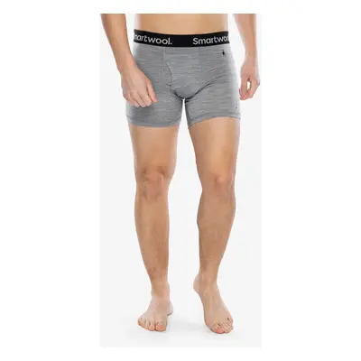 Funkční boxerky Smartwool Merino Boxer Brief Boxed - light gray heather