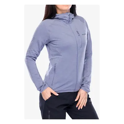 Dámská mikina s kapucí Salomon Essential Lightwarm Hoodie - blue granite