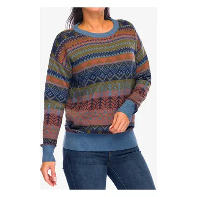 Dámský svetr Royal Robbins Westlands Relaxed Pullover - deep blue vernal falls pt