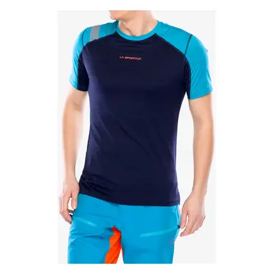 Rychleschnoucí triko La Sportiva Sunfire T-Shirt - deep sea/tropic blue