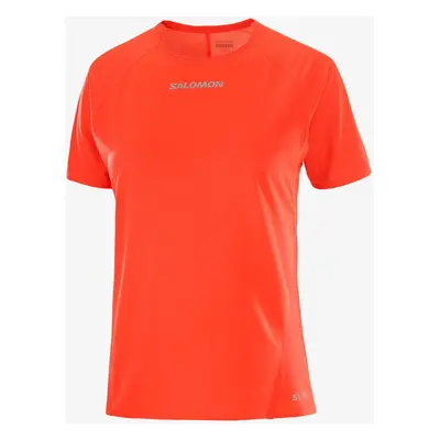 Běžecké tričko dámské Salomon S/Lab Speed Tee - fiery red