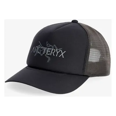 Kšiltovka Arcteryx Bird Word Trucker Hat - black/cloud