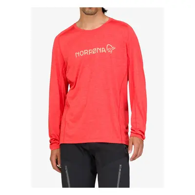 Longsleeve Norrona Fjora Equaliser Lightweight Long Sleeve - paprika red