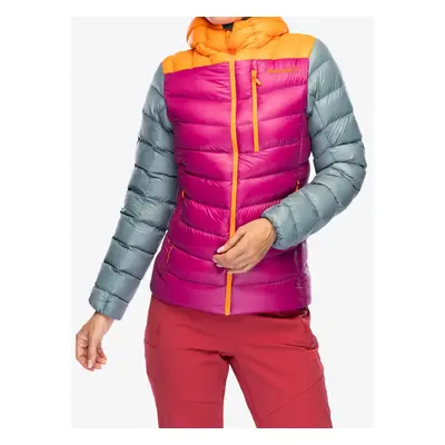 Damska bunda na skialpy Norrona Lyngen Down850 Hood - festival fuchsia