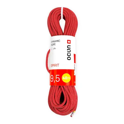 Horolezecké lano Ocun Spirit 9,5 mm m - red/white