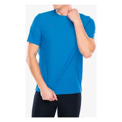 Běžecké tričko Hoka Performance Run Short Sleeve - hoka blue