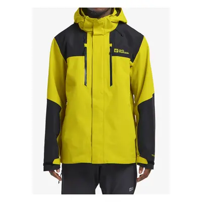 Bunda s membránou Jack Wolfskin Jasper 2L Jacket - chartreuse