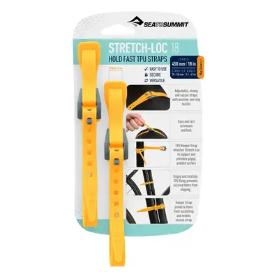 Popruhy Sea To Summit Stretch-Loc - mm x mm Pack - yellow