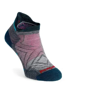 Dámské ponožky Smartwool Run Zero Cushion Low Ankle Socks - gray