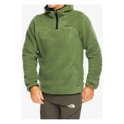 Mikina s kapucí Columbia Rugged Ridge III Sherpa Pullover Hoodie - canteen