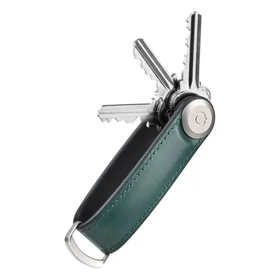 Přívěšek Orbitkey Leather Hybrid - pine green