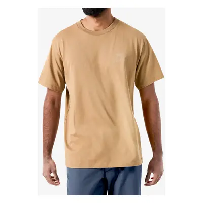 Bavlněné tričko Arcteryx Kragg SL Cotton Bird Word SS - canvas