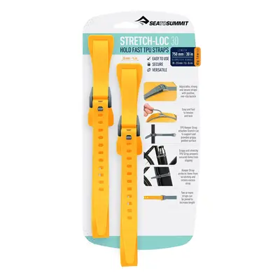 Popruhy Sea To Summit Stretch-Loc - mm x mm Pack - yellow