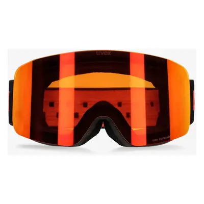 Lyžařské brýle Uvex pwdr FM - black/red/orange/clear