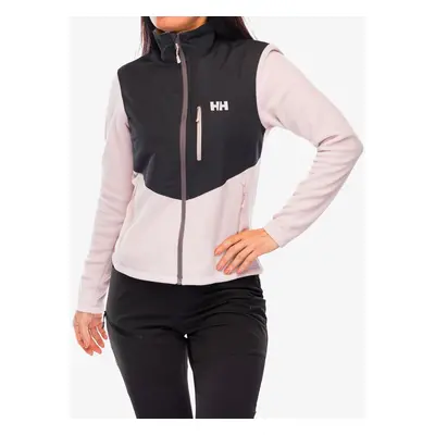 Fleece mikina dámská Helly Hansen Daybreaker Block Jacket - pink cloud