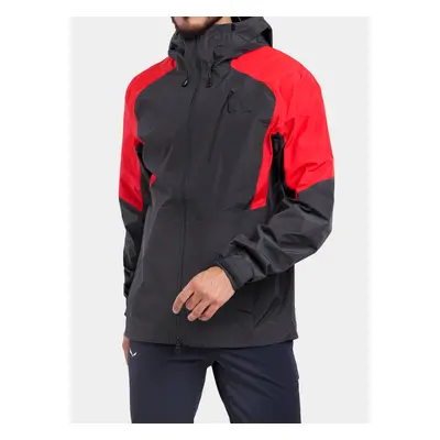 Bunda nepromokavá BlackYak Zebu Jacket - fiery red