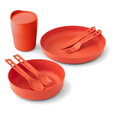 Sada nádobí Sea to Summit Passage Dinnerware Set 7P - orange