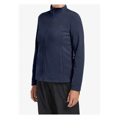 Fleece mikina dámská Jack Wolfskin Taunus FZ - night blue