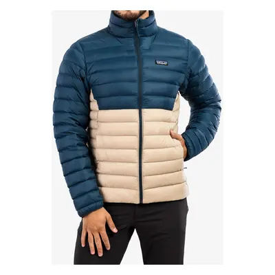 Péřová bunda Patagonia Down Sweater - oar tan