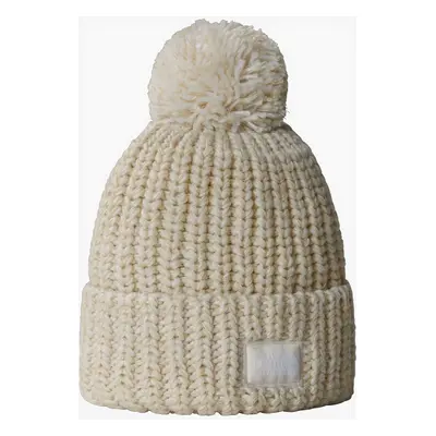 Zimní čepice The North Face Cozy Chunky Cabin Beanie - gardenia white/gravel/khaki