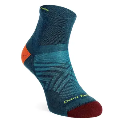 Ponožky na běhání Darn Tough Run 1/4 Ultra-Lightweight with Cushion - dark teal