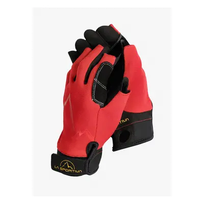 Rukavice na ferratu La Sportiva Ferrata Gloves - red