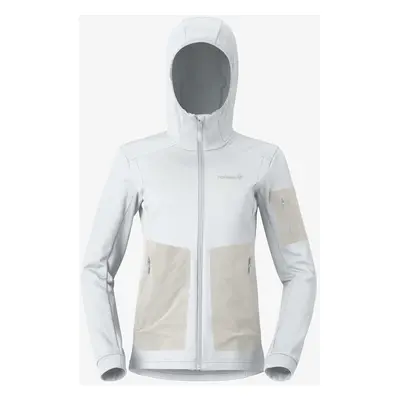 Dámská mikina Norrona Falketind Warm2 Stretch Hood - snow white