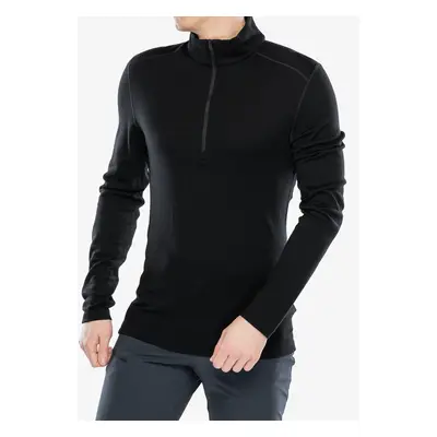 Funkční mikina Icebreaker Tech L/S Half Zip - black