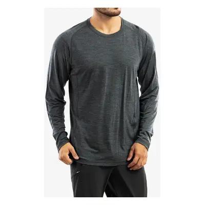 Mikina Smartwool Merino Sport Ultralite L/S - charcoal