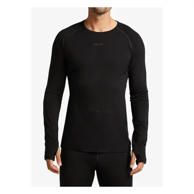 Funkční mikina Icebreaker Merino ZoneKnit LS Crewe - black