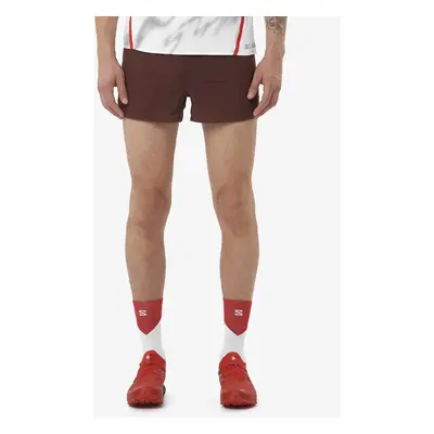 Běžecké kraťasy Salomon S/Lab Speed Spl Shorts - decadent chocolate