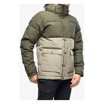 Péřová bunda Marmot Fordham Jacket - nori/vetiver