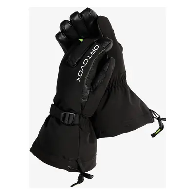 Lyžařské rukavice pánské Ortovox Merino Mountain Glove - black raven