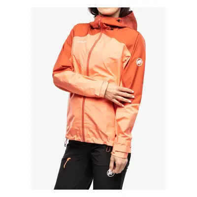 Dámská bunda Mammut Convey Tour HS Hooded Jacket - salmon/terracotta