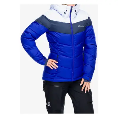 Zateplená bunda dámská Columbia Abbott Peak II Insulated Jacket - clematis blue/snowdrift/noctur