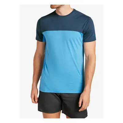 Merino triko Icebreaker Merino Cool-Lite Sphere III SS Tee Colour Block - arctic/abyss/cb