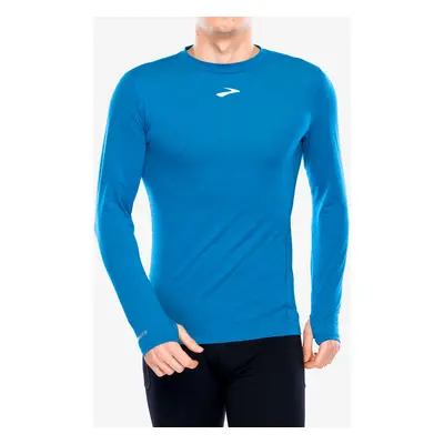 Mikina na běh Brooks High Point Long Sleeve - celestial