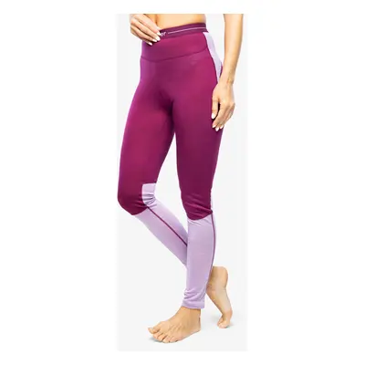 Termo legíny dámské Icebreaker ZoneKnit Leggings - berry